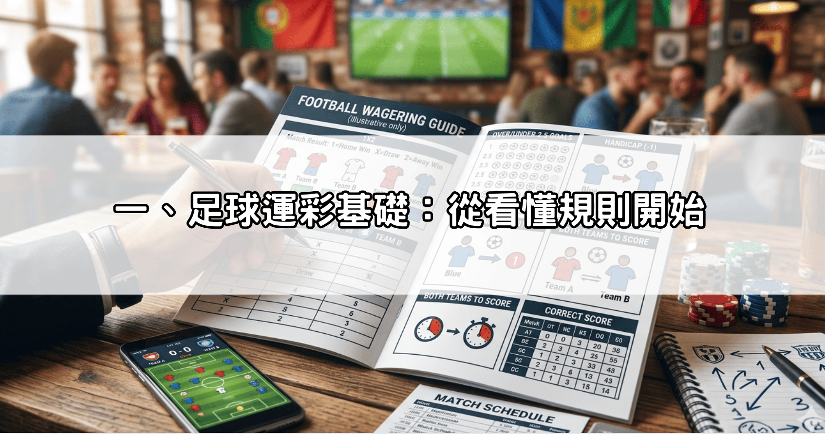 一、足球運彩基礎：從看懂規則開始